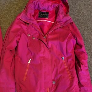 Spyder snowsuit flashy pink